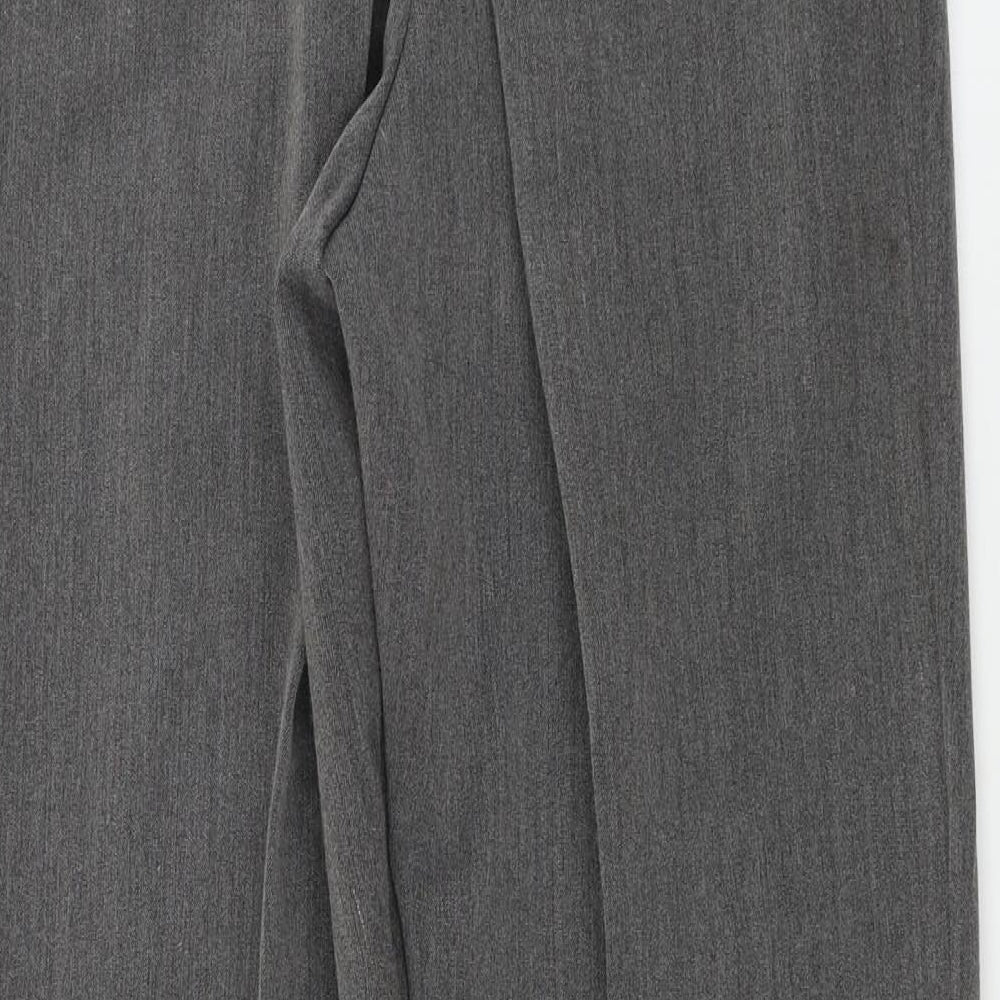 Preworn Womens Grey Trousers Size 14 L23 in