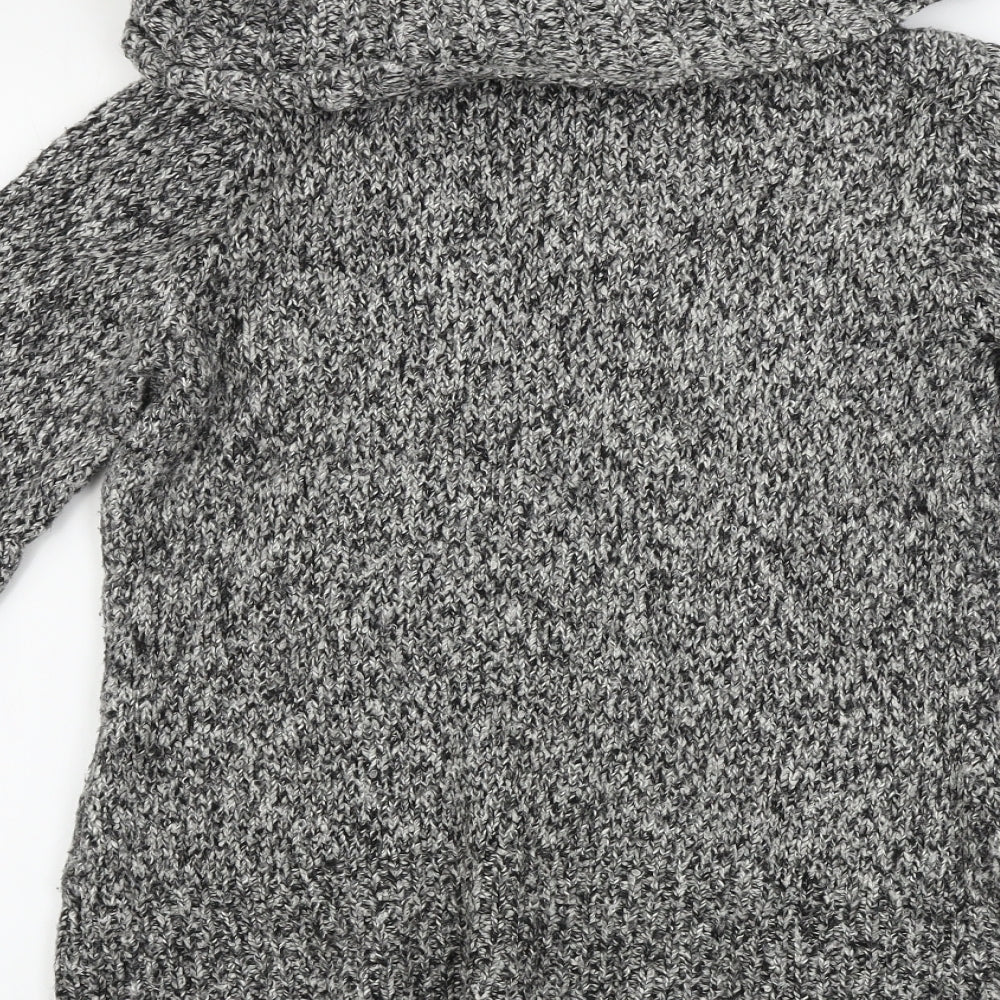 TIGI Womens Grey Pullover Jumper Size 10