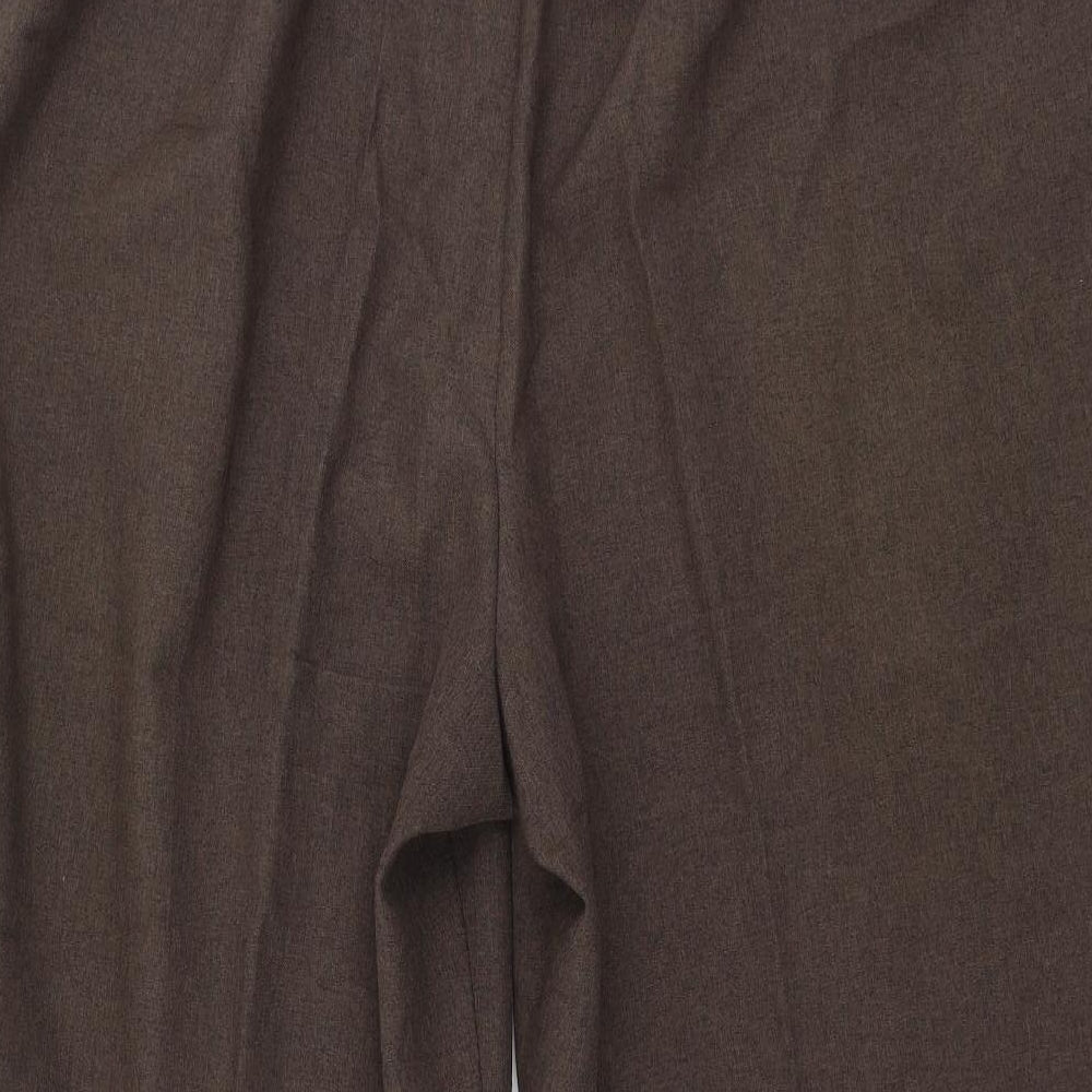 BM Womens Brown Trousers Size 20 L25 in