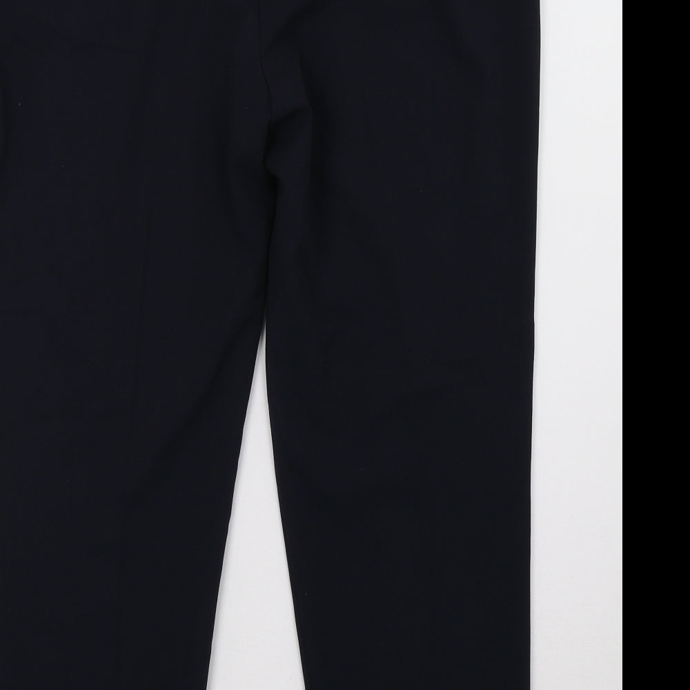 Dorothy Perkins Womens Blue Trousers Size 12 L26 in
