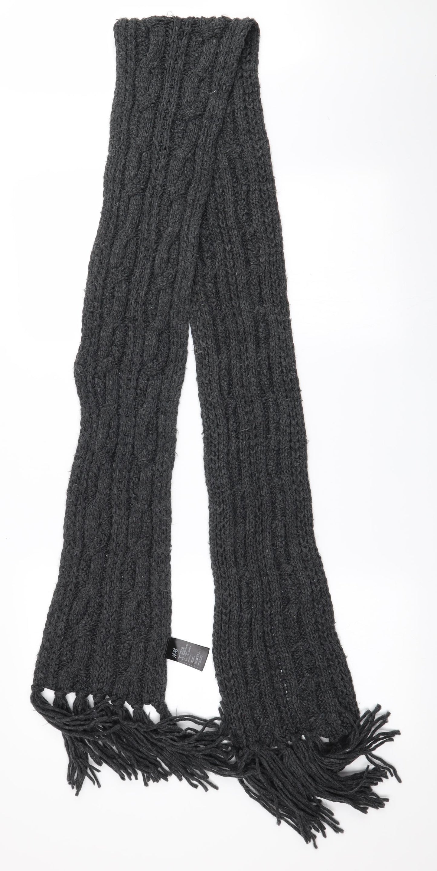 H&M Unisex Grey Scarf