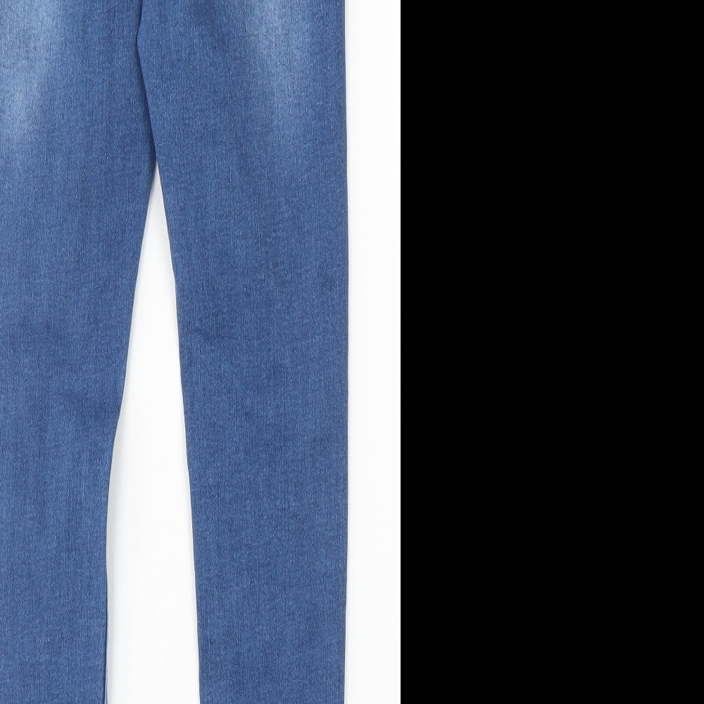 SheIn Womens Blue Skinny Jeans Size XS L27 in