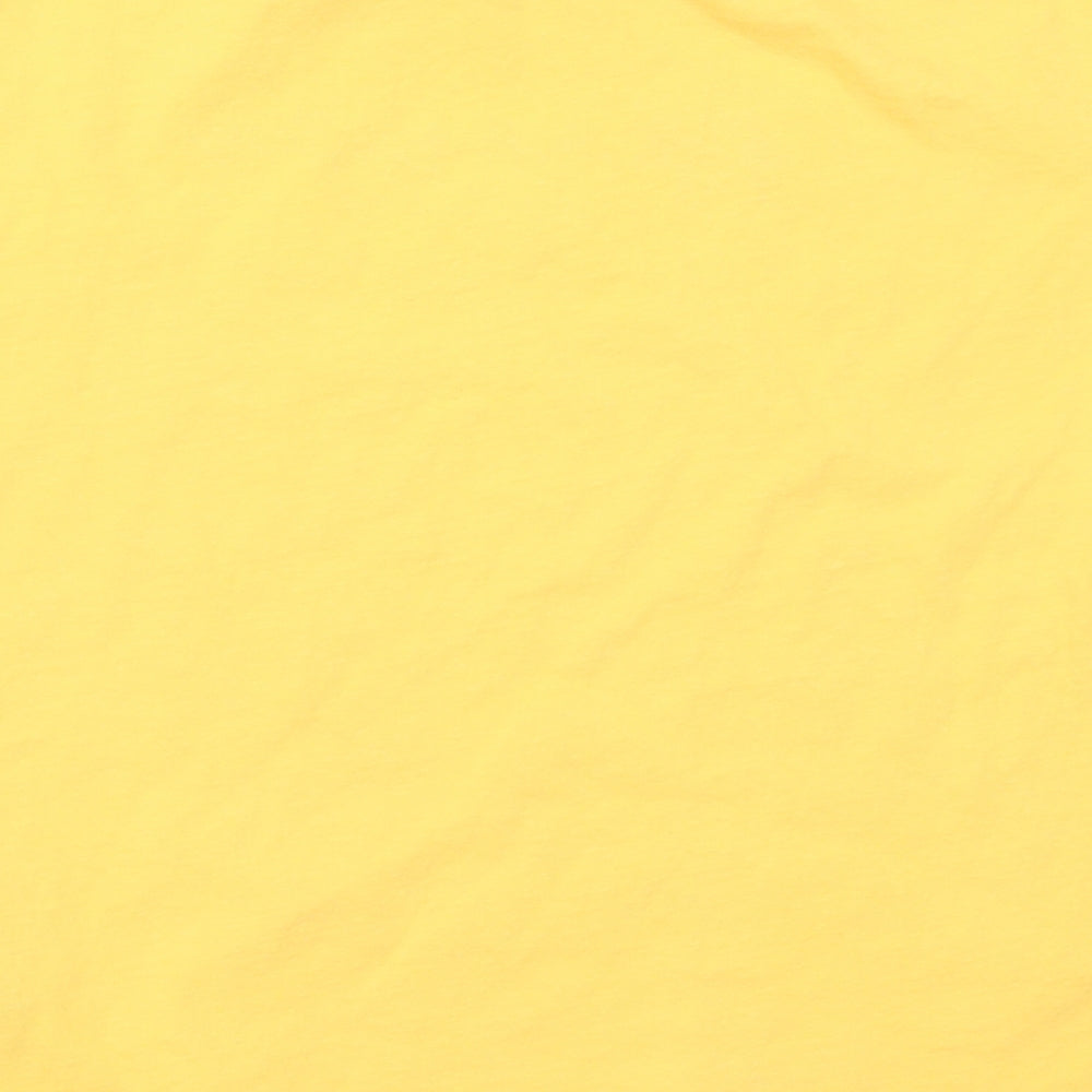 Primark Girls Yellow Basic T-Shirt Size 11-12 Years - Friends