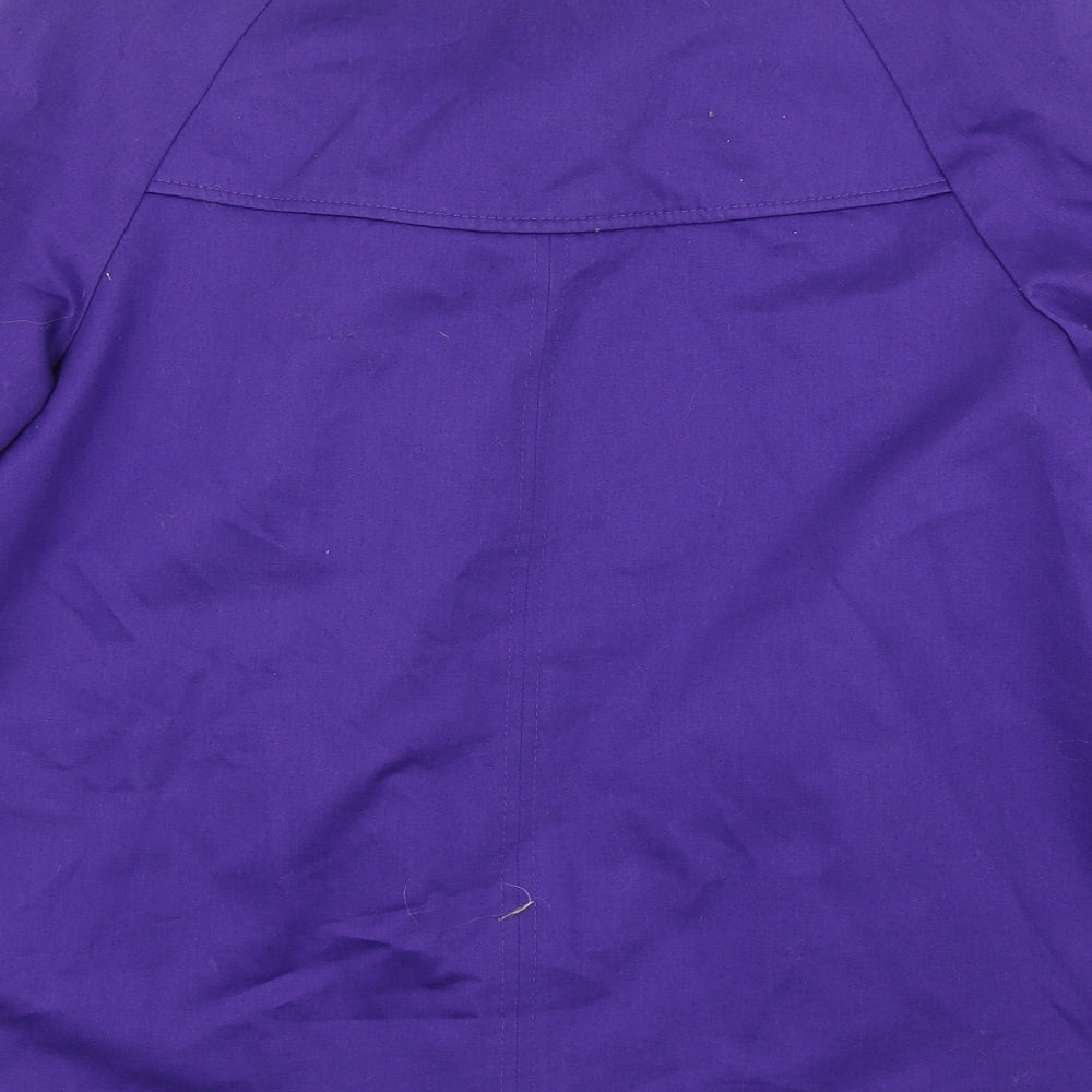 Marks & Spencer Womens Purple Overcoat Coat Size 12