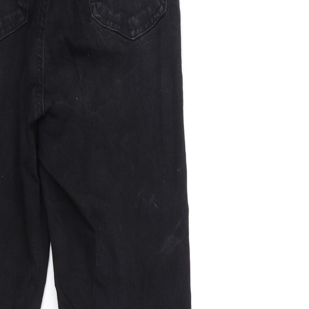 F&F Womens Black Denim Skinny Jeans Size 6 L28 in