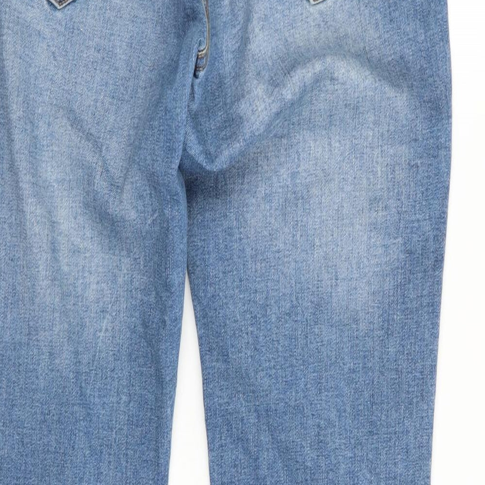 up fashion Womens Blue Skinny Jeans Size 8 L32 in - Stretch waistband