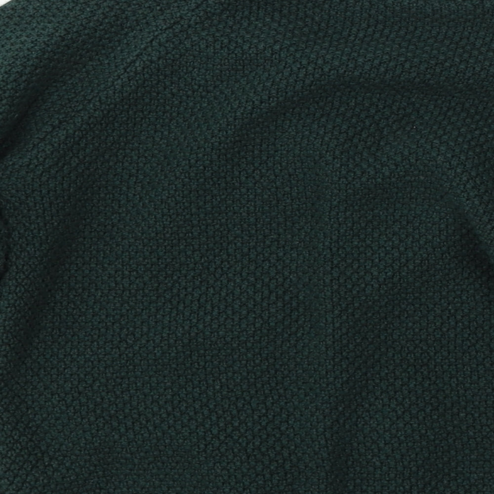 TU Girls Green Knit Cardigan Jumper Size 5-6 Years - Fairies