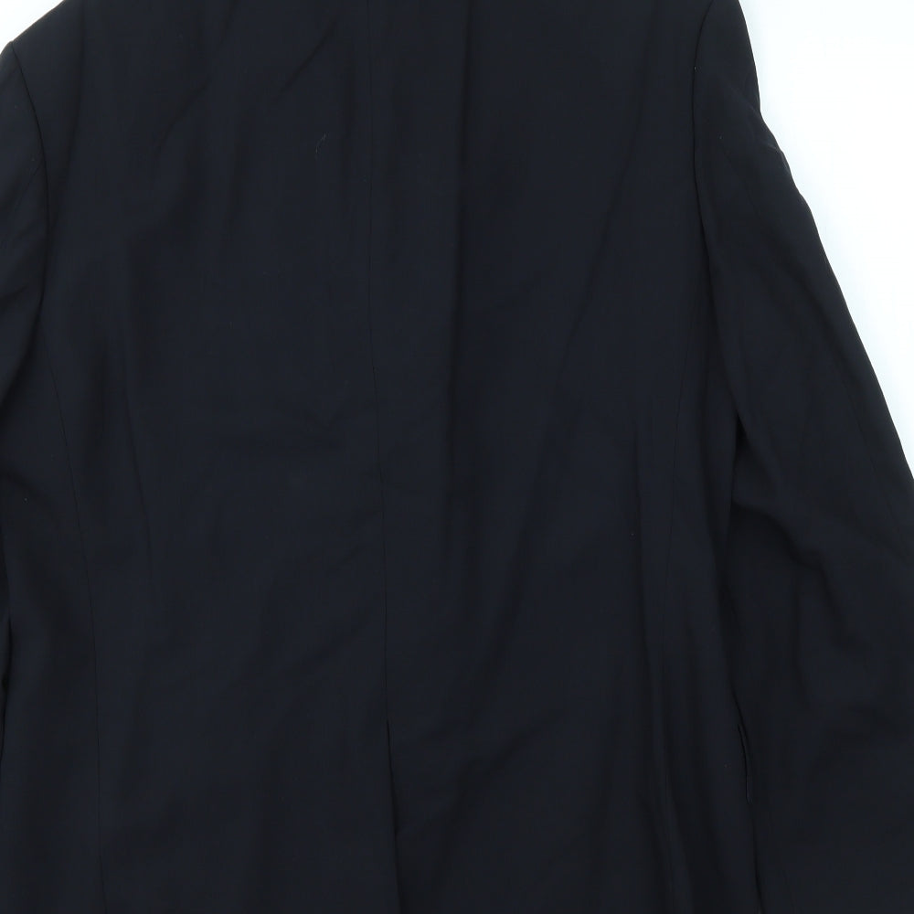 M&S Mens Blue Jacket Blazer Size 38