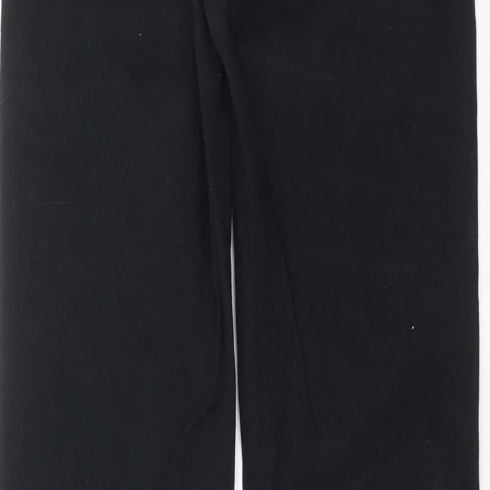 Matalan Womens Black Denim Straight Jeans Size 10 L31 in