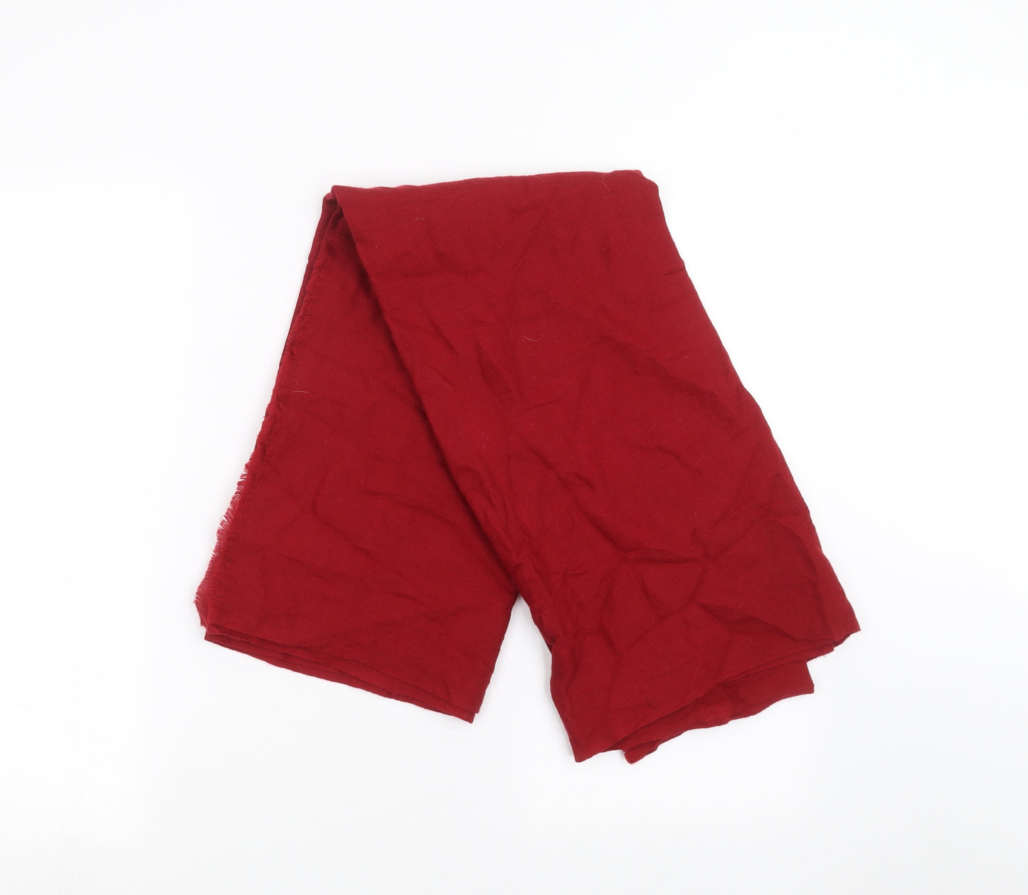 Preworn Womens Red Scarf