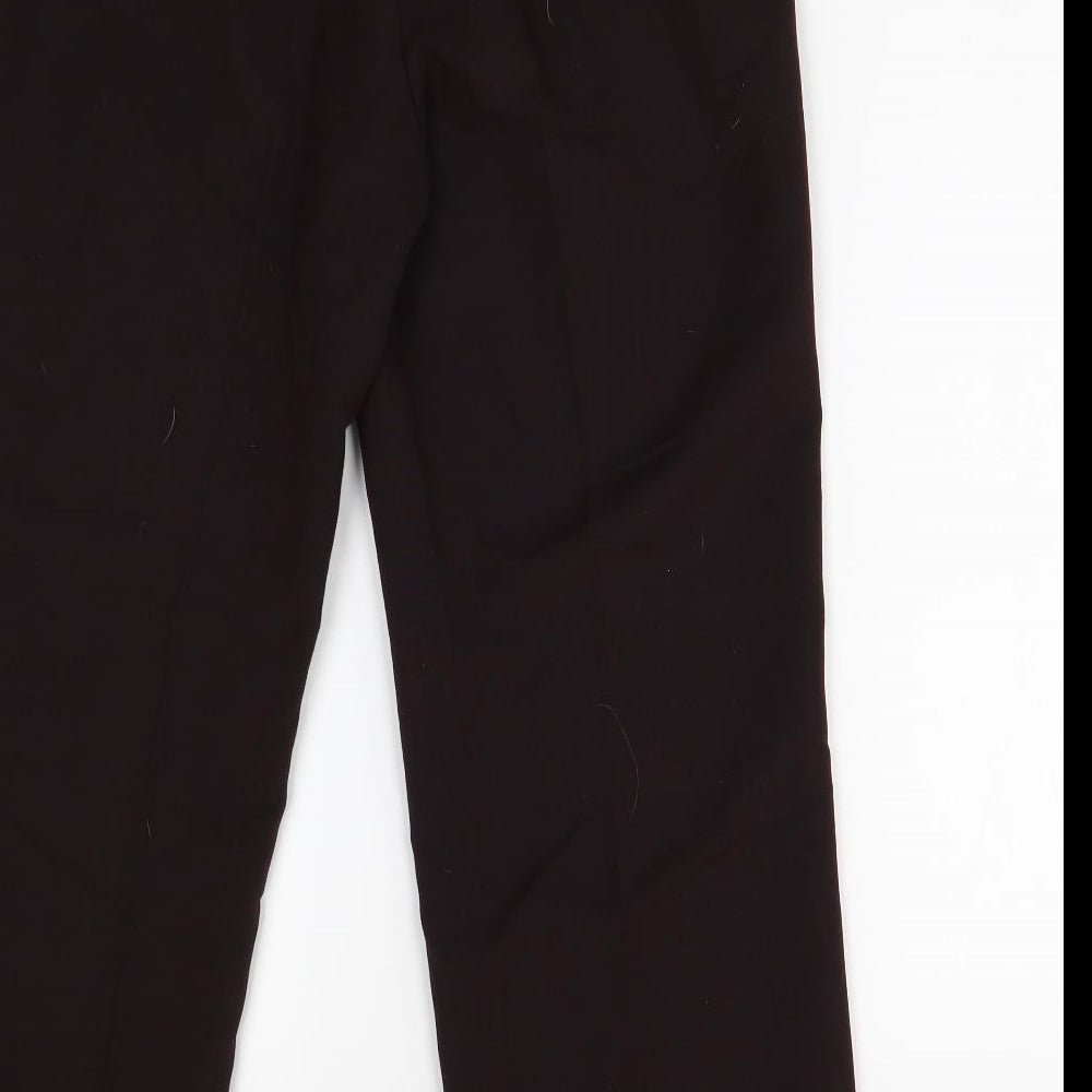 Maine Womens Brown Trousers Size 14 L27 in