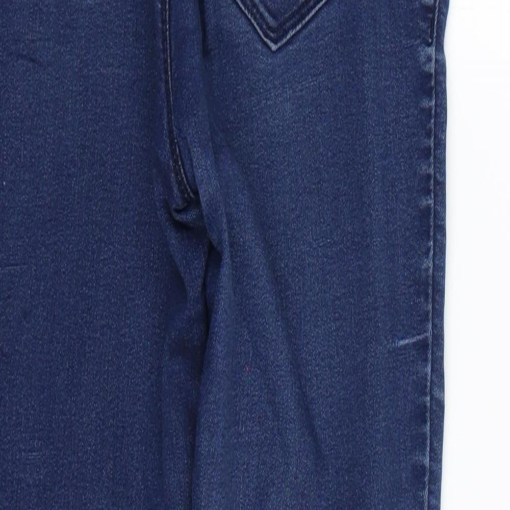 BHS Womens Blue Skinny Jeans Size 10 L24 in