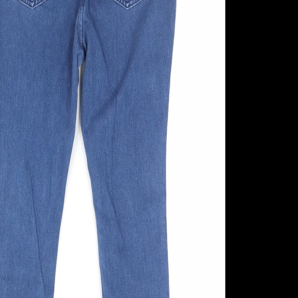 NEXT Womens Blue Denim Skinny Jeans Size 10 L28 in
