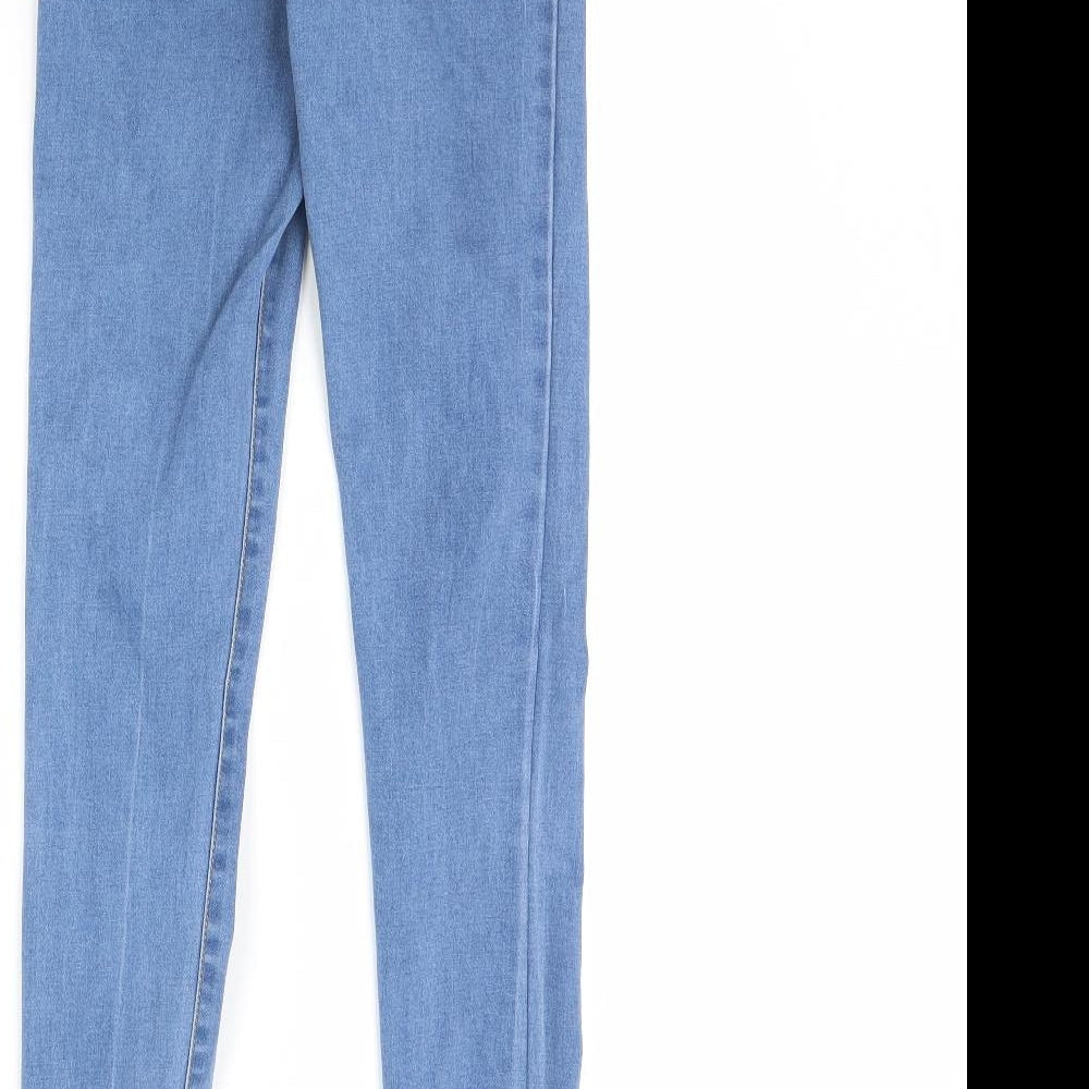 DENIM CO Womens Blue Denim Skinny Jeans Size 8 L28 in