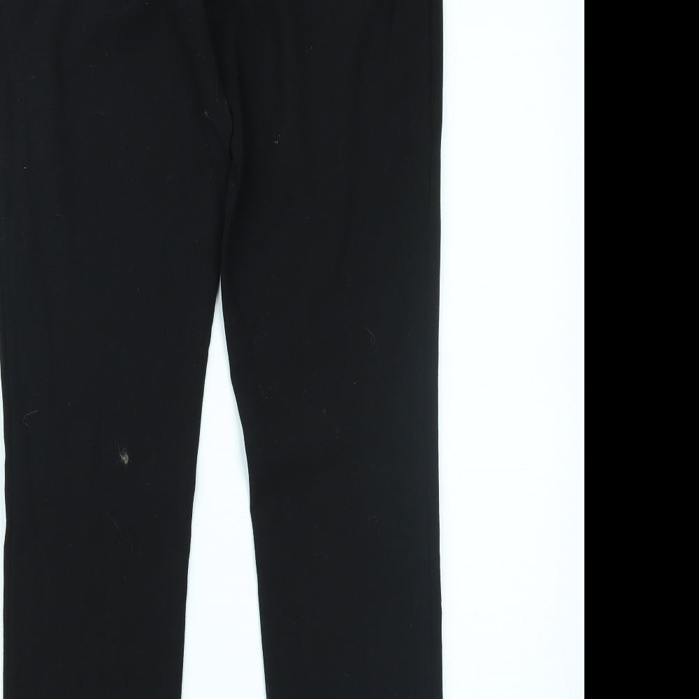 George Girls Black Dress Pants Trousers Size 12-13 Years