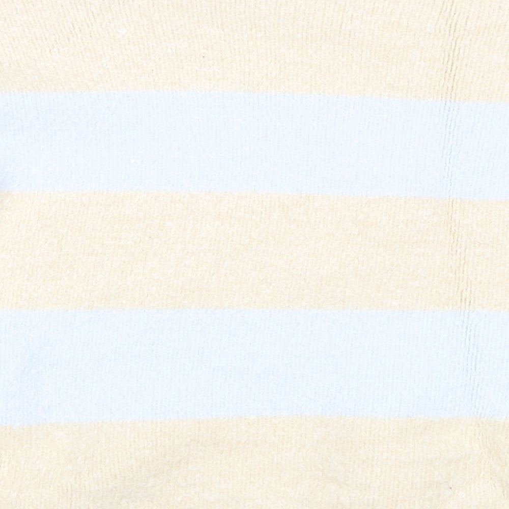 CocoGio Womens Blue Striped Pullover Jumper Size M