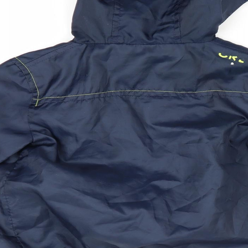 Urban Rascals Boys Blue Parka Coat Size 3-4 Years