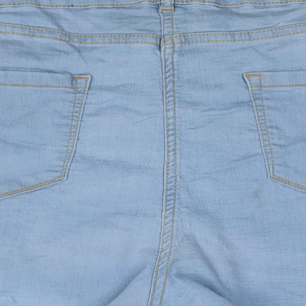 PEP&CO Womens Blue Denim Shorts Size 20