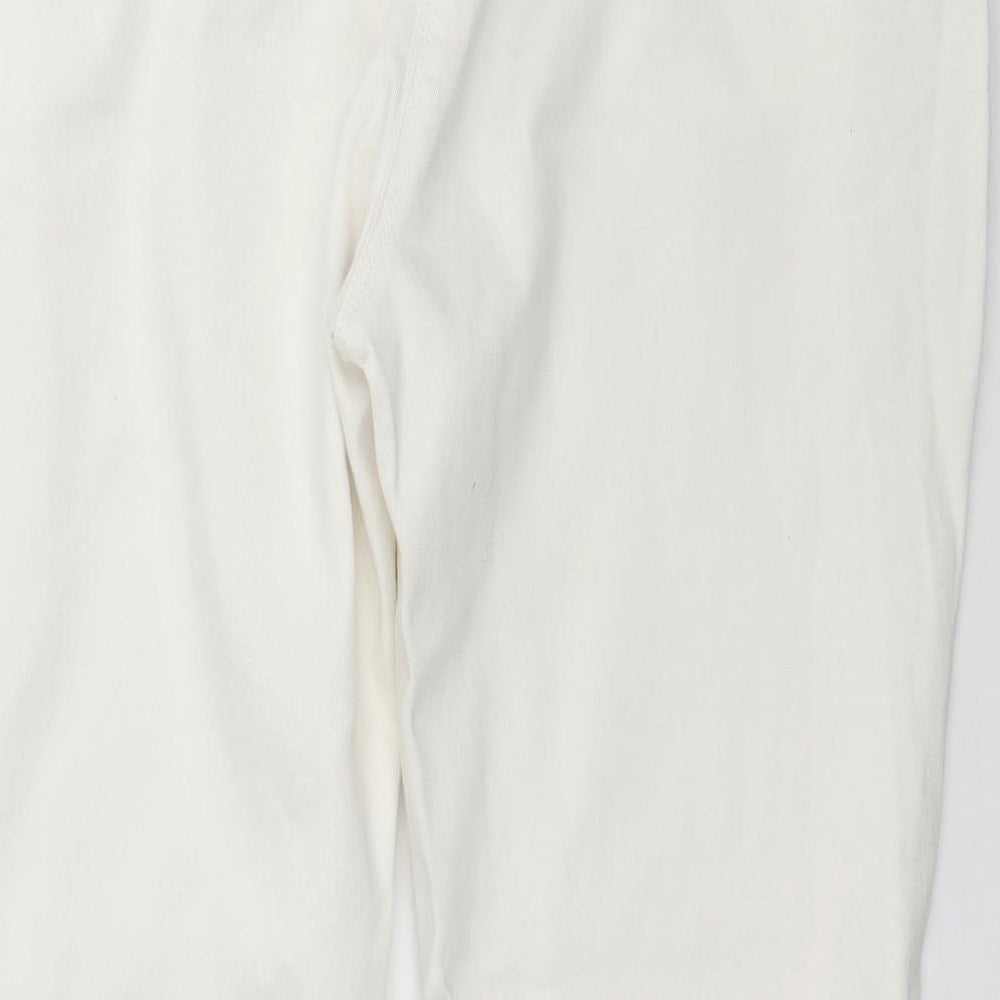 Damart Womens White Denim Jegging Jeans Size L L29 in