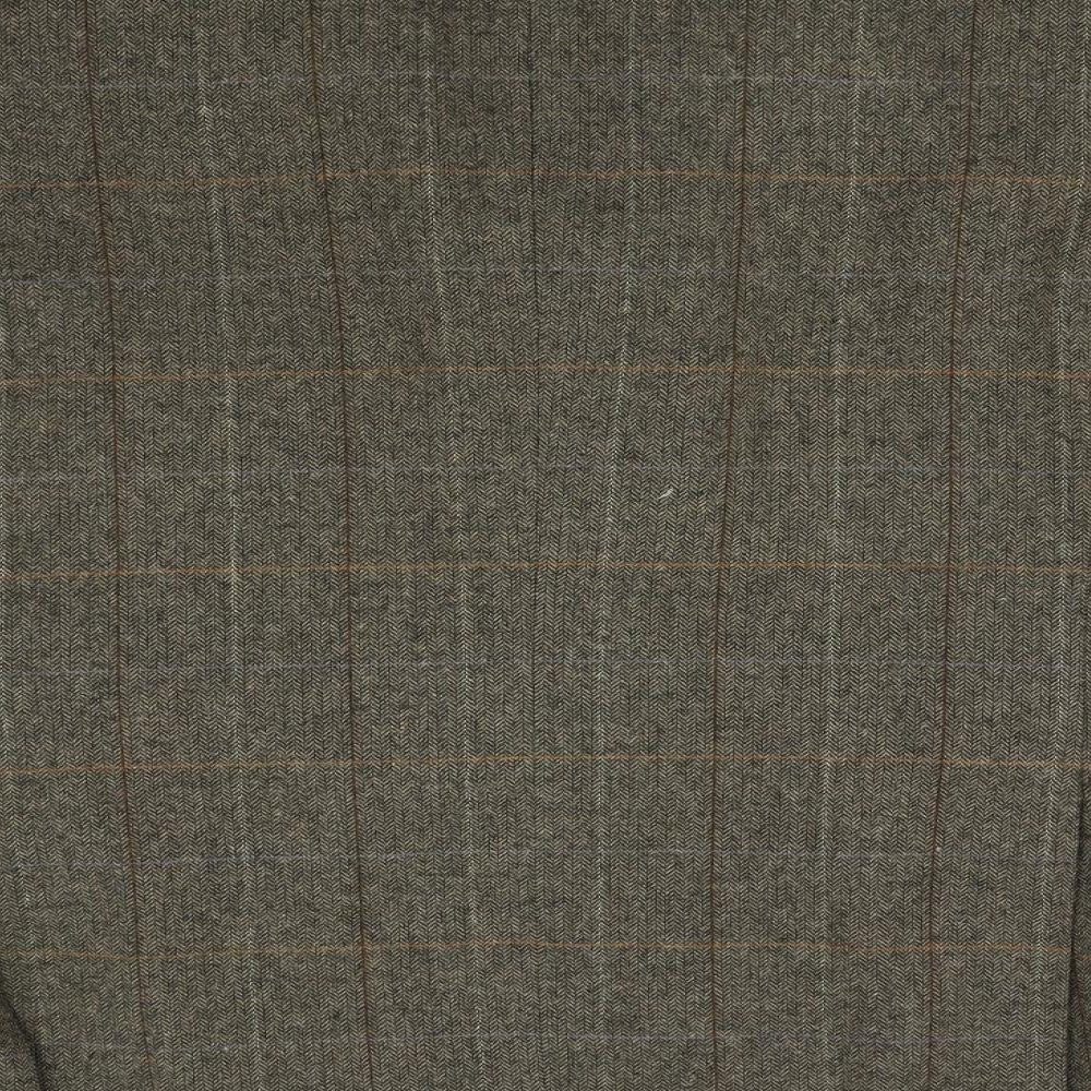 Jack Reid Mens Green Herringbone Tweed Jacket Suit Jacket Size 2XL