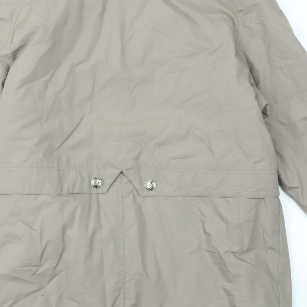 Telemac Womens Grey Jacket Coat Size 8