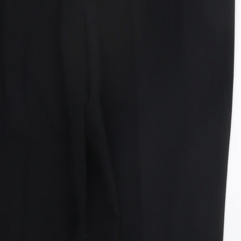 Marks and Spencer Womens Black Trousers Size 14 L26 in