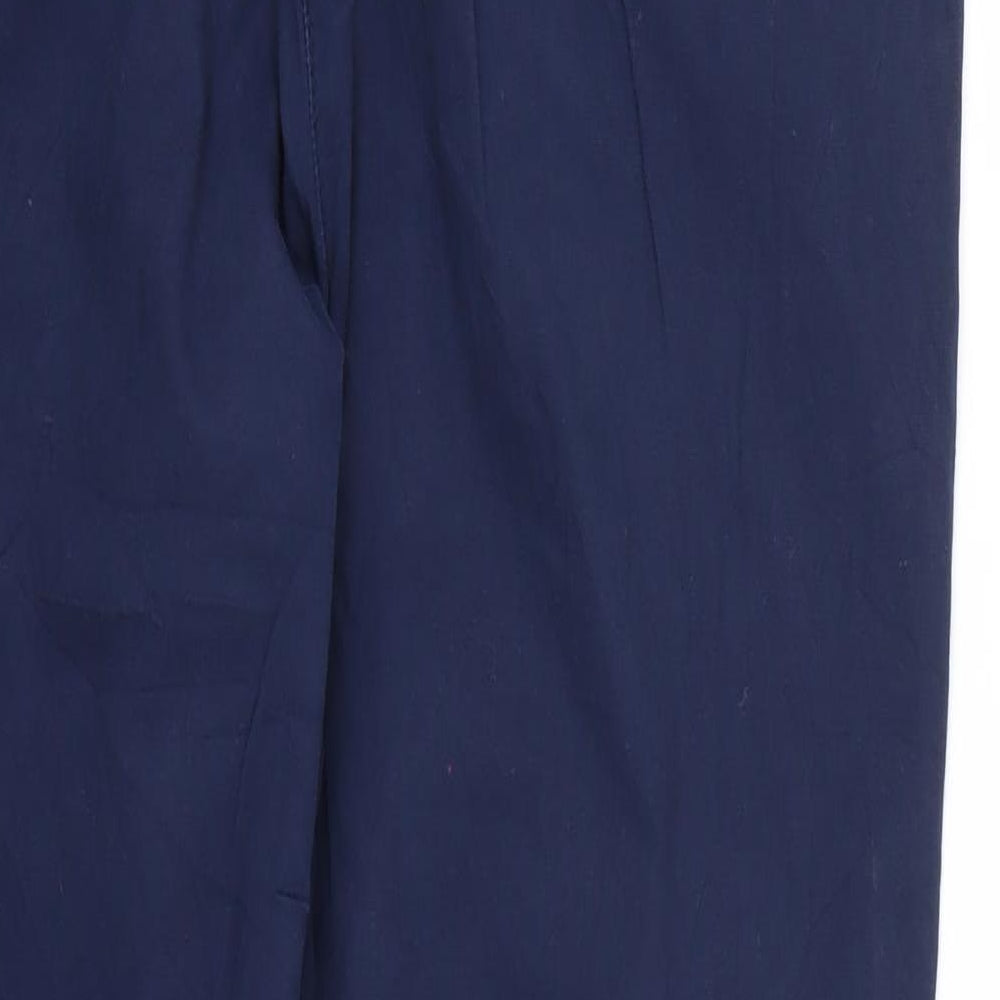 woman Womens Blue Trousers Size 10 L26 in