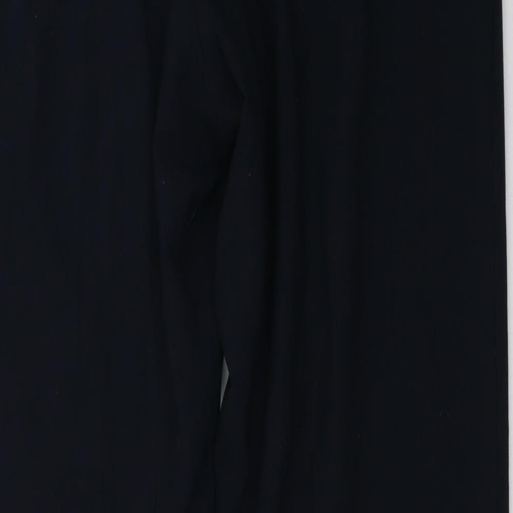 Marks and Spencer Womens Blue Trousers Size 16 L32 in