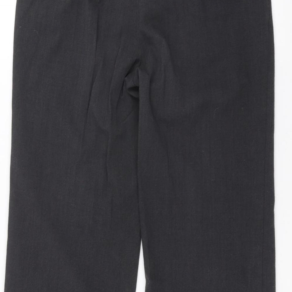 Ignite Womens Black Trousers Size 10 L28 in