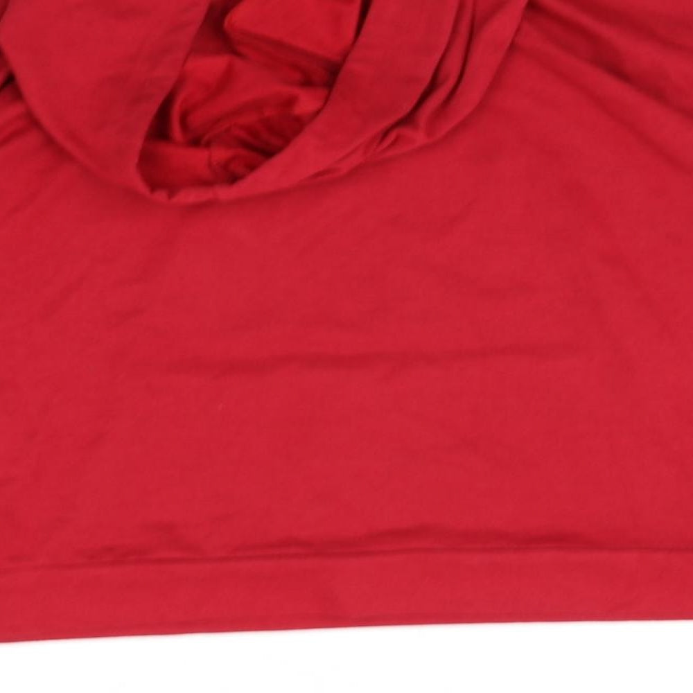 SheIn Womens Red Pullover Jumper Size M