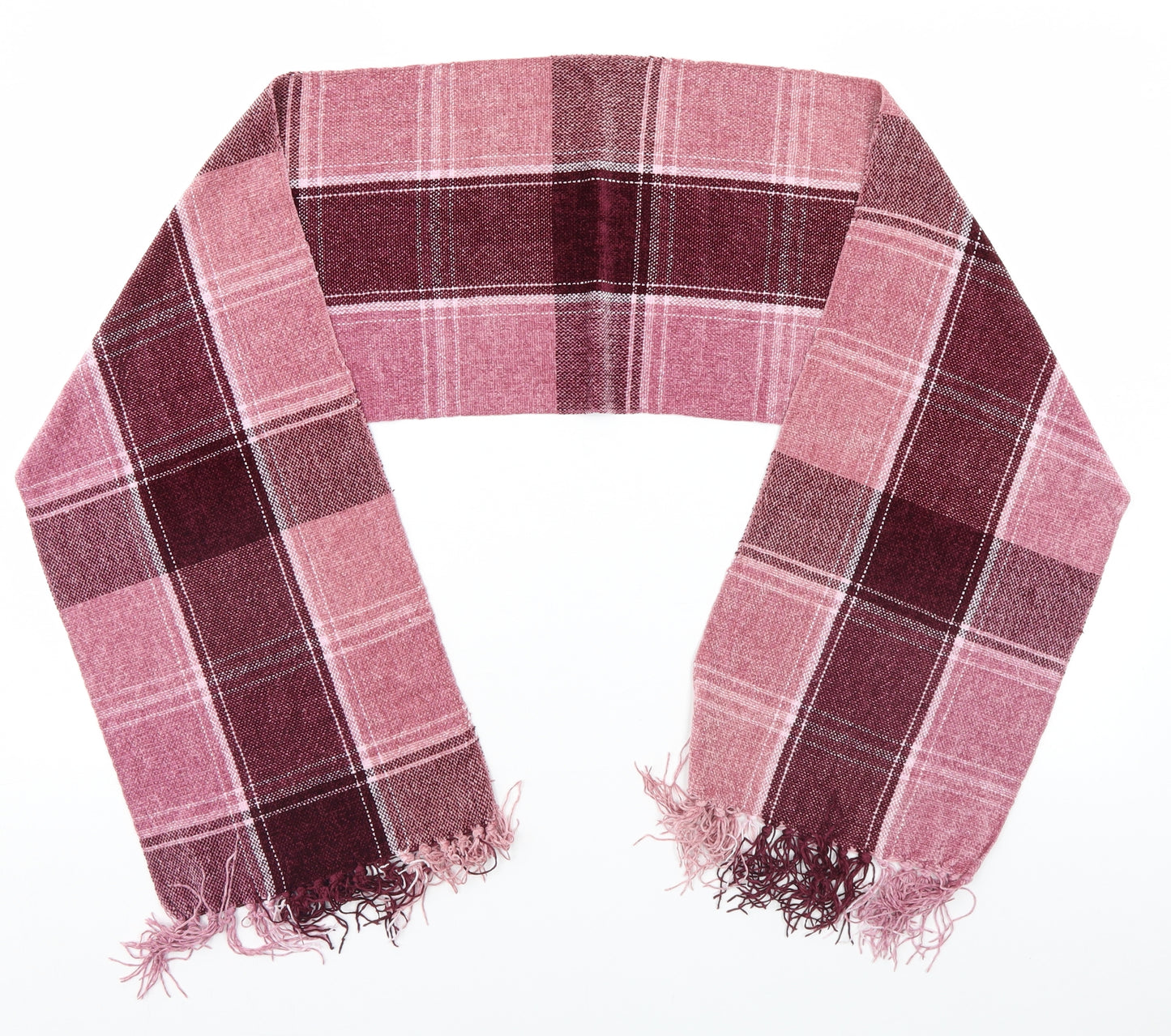 Marks and Spencer Womens Grey Plaid Scarf
