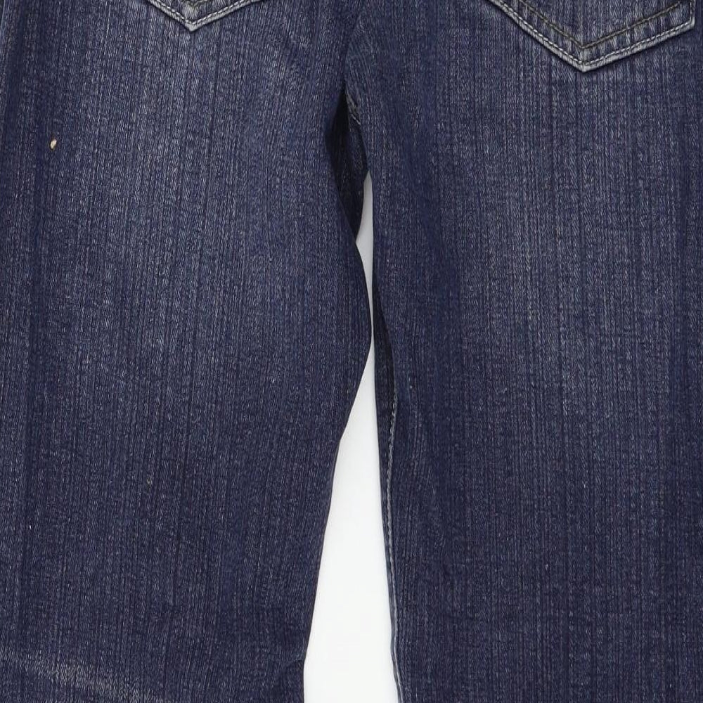 Smith & Jones Mens Blue Denim Straight Jeans Size 32 in L30 in