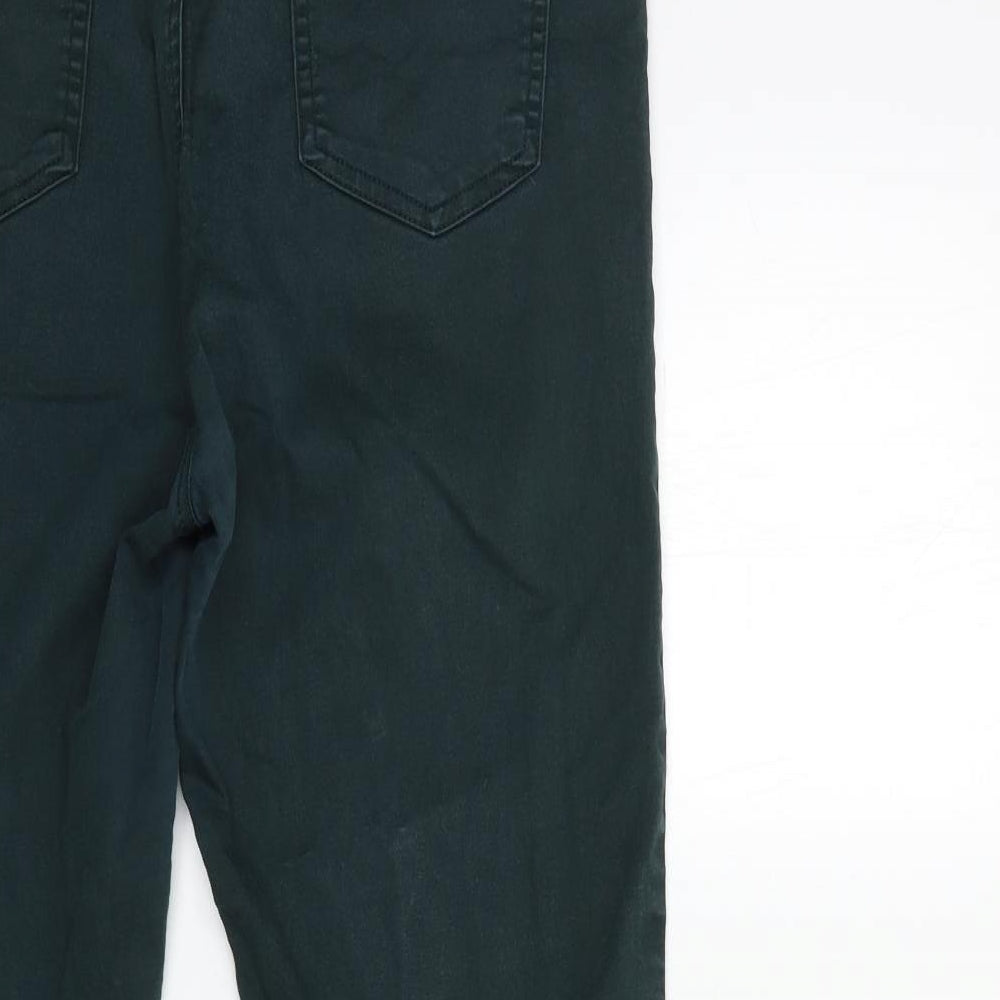Marks and Spencer Womens Green Denim Jegging Jeans Size 32 in L28 in