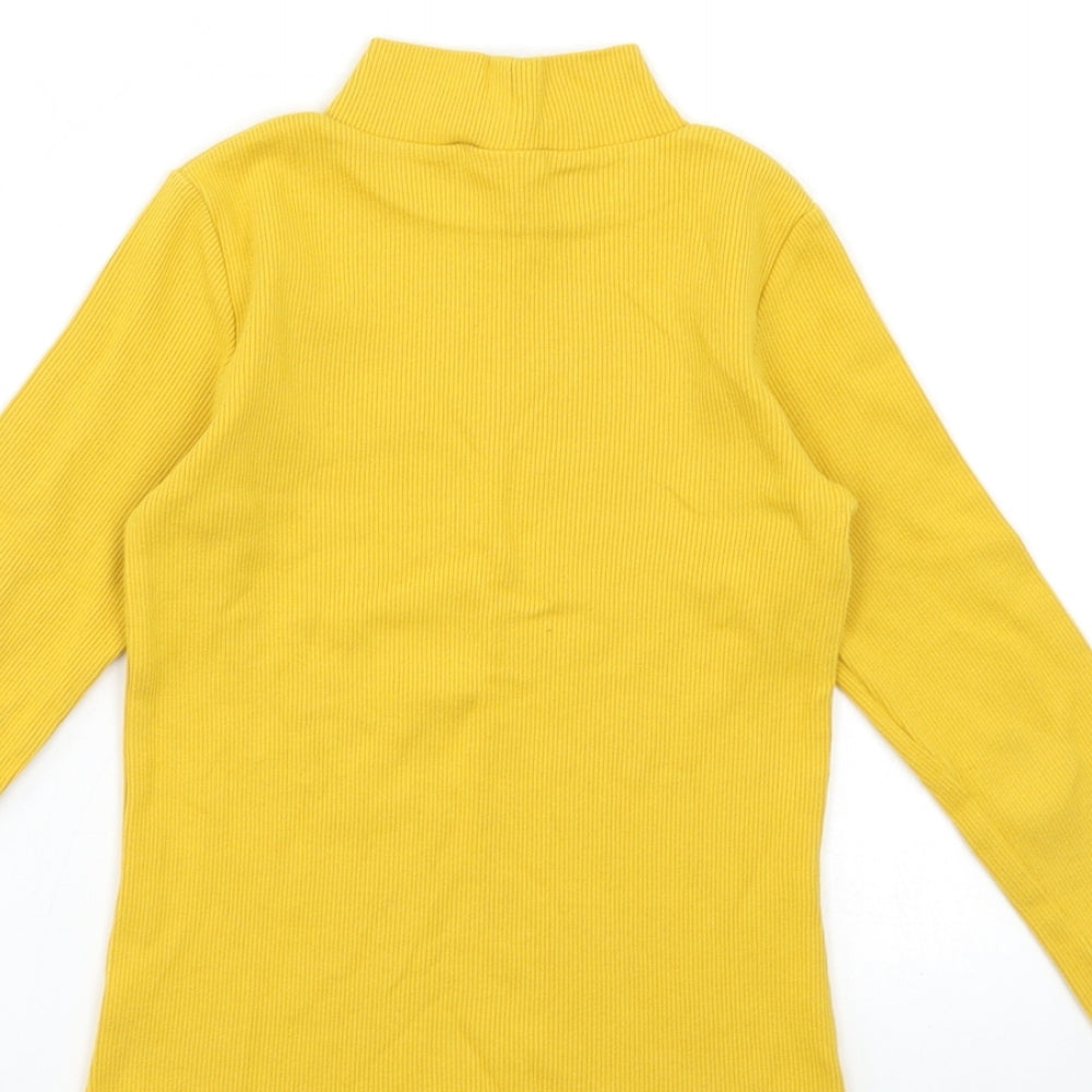 Primark Girls Yellow Pullover Jumper Size 8-9 Years