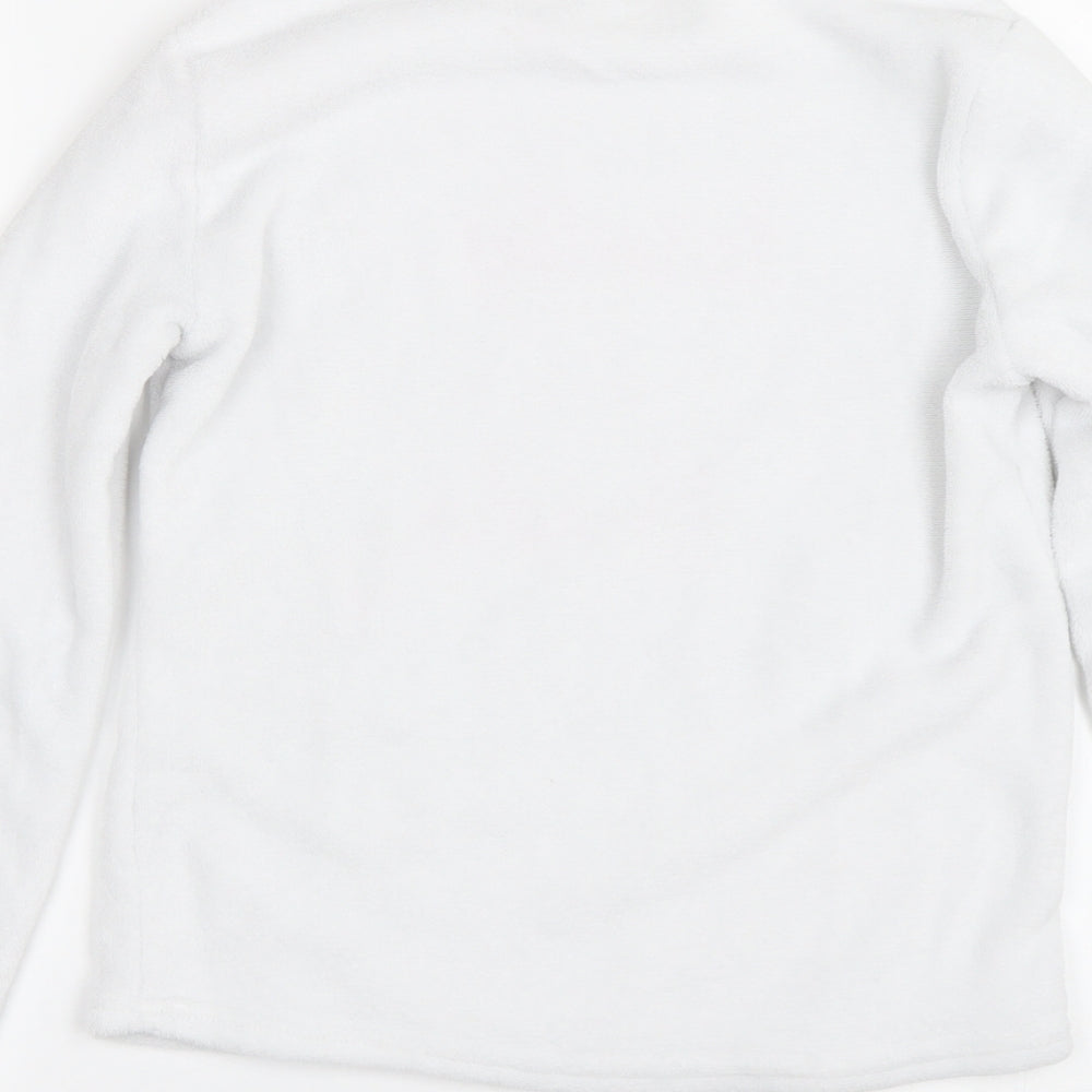 Pep&co Girls White Top Pyjama Top Size 11-12 Years
