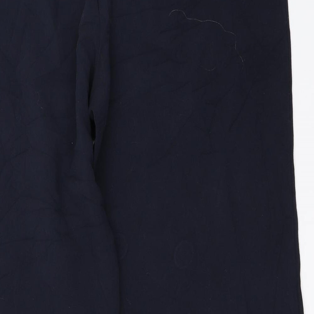 Sarah Hamilton Womens Blue Trousers Size 14 L25 in