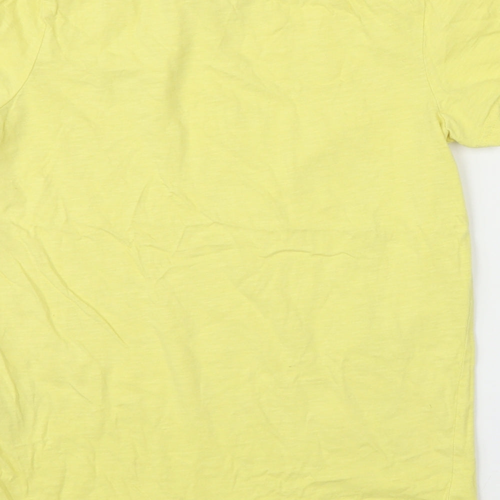 Very Boys Yellow Basic T-Shirt Size 10 Years