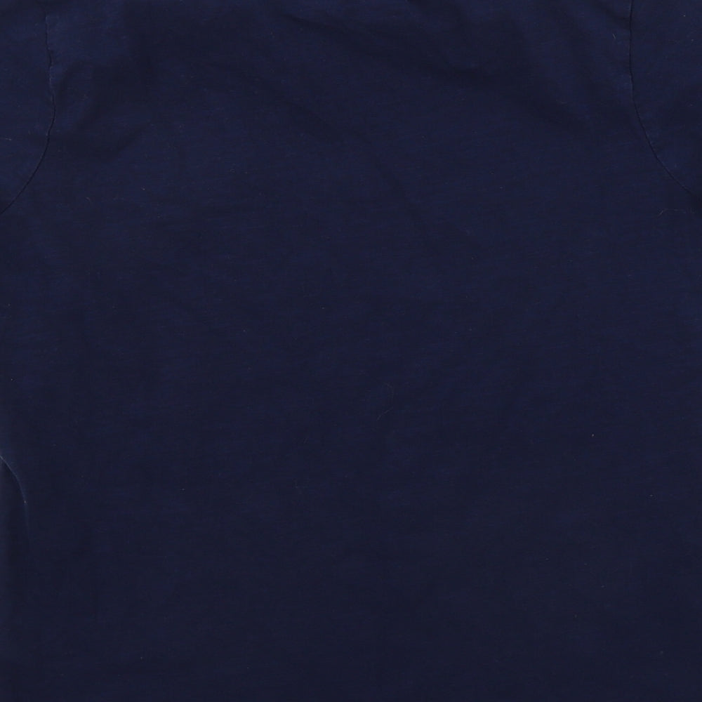 Marks and Spencer Boys Blue Basic T-Shirt Size 10-11 Years