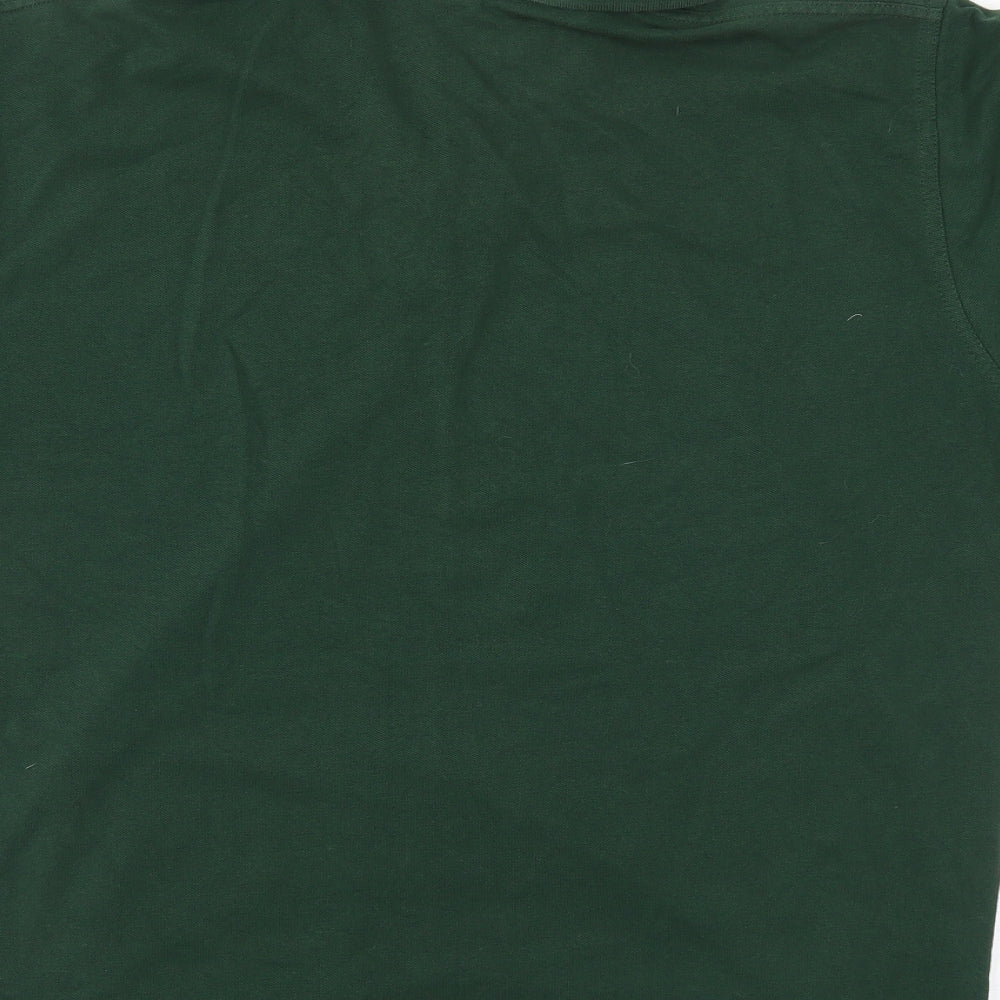 Uneek Mens Green Polo Size L