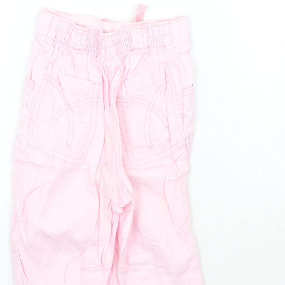 NEXT Girls Pink Capri Trousers Size 12-18 Months
