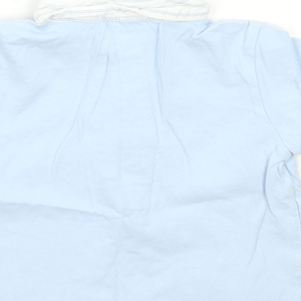 Mothercare Boys Blue Basic Polo Size 6-9 Months