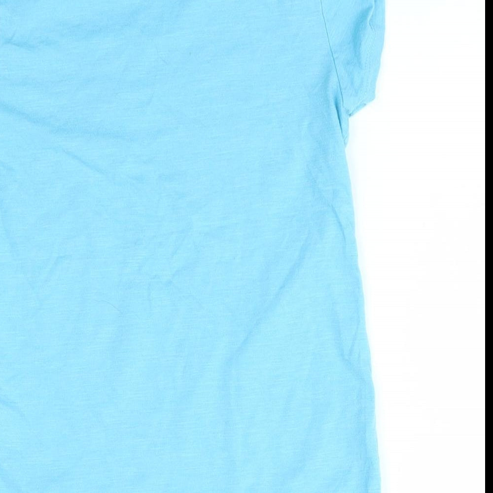 TU Boys Blue Basic T-Shirt Size 9 Years
