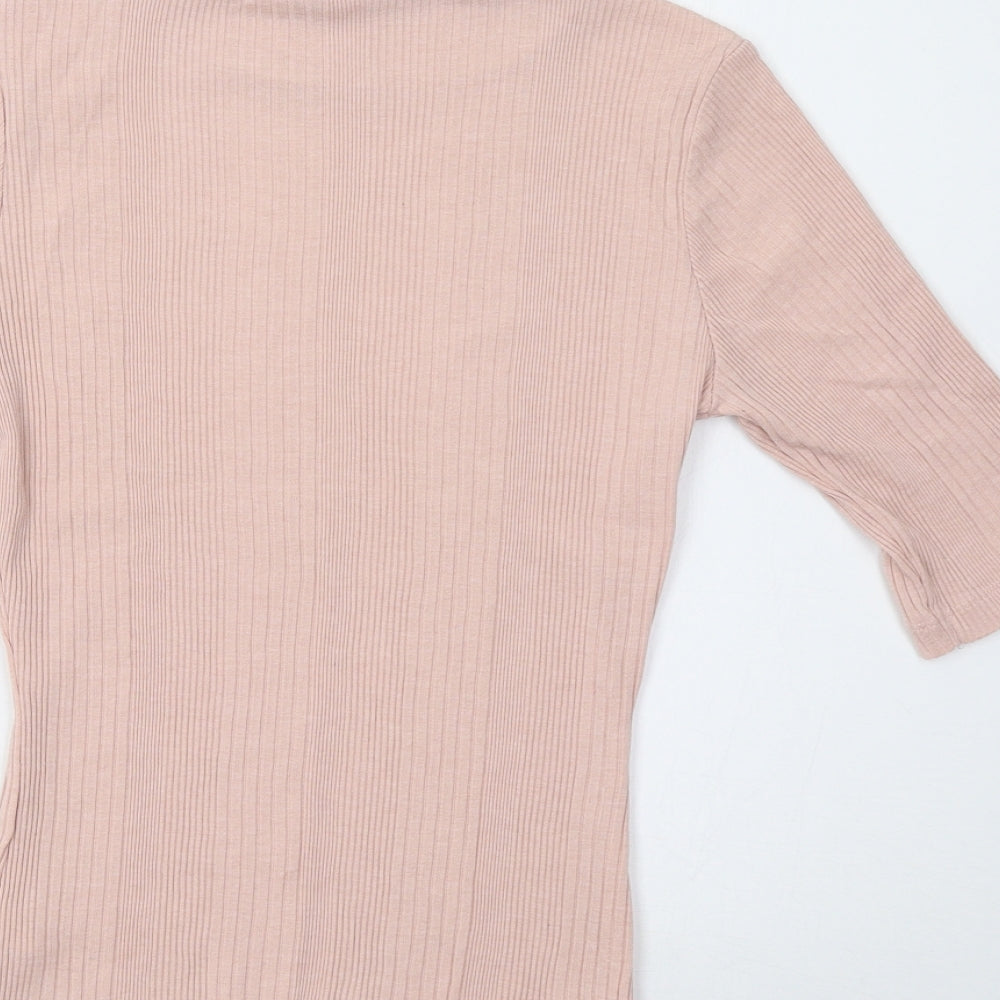 NewLook Womens Pink Basic T-Shirt Size 12