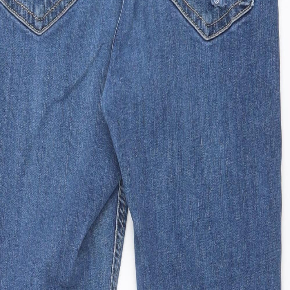 Topshop Womens Blue Skinny Jeans Size 28 in L30 in