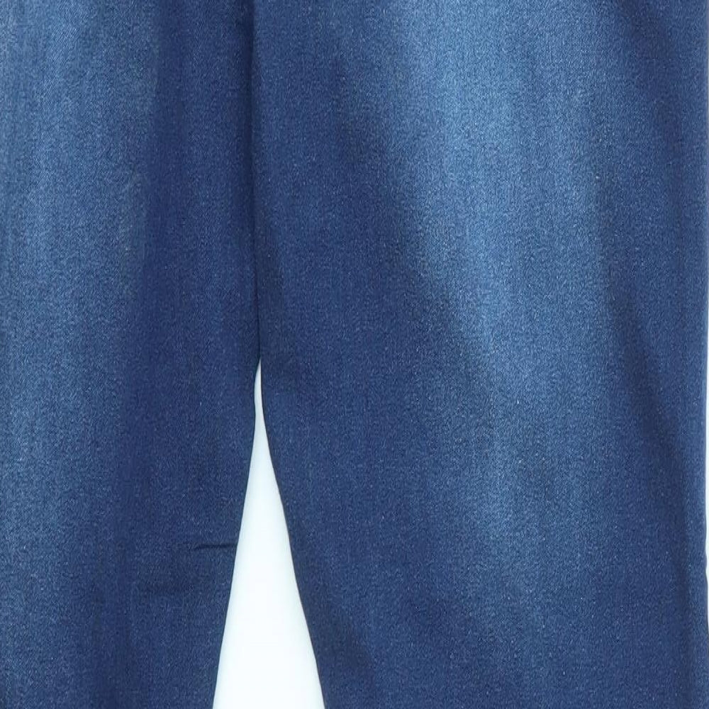 Grabal Alok Womens Blue Bootcut Jeans Size 14 L30 in