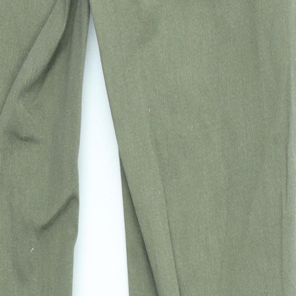 H&M Womens Green Skinny Jeans Size 8 L29 in
