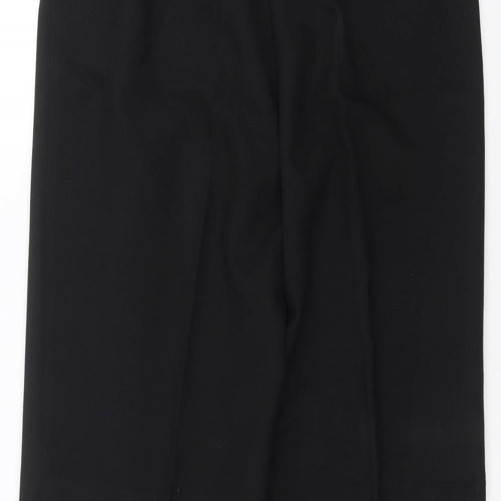 Essentails Womens Black Trousers Size 16 L29 in