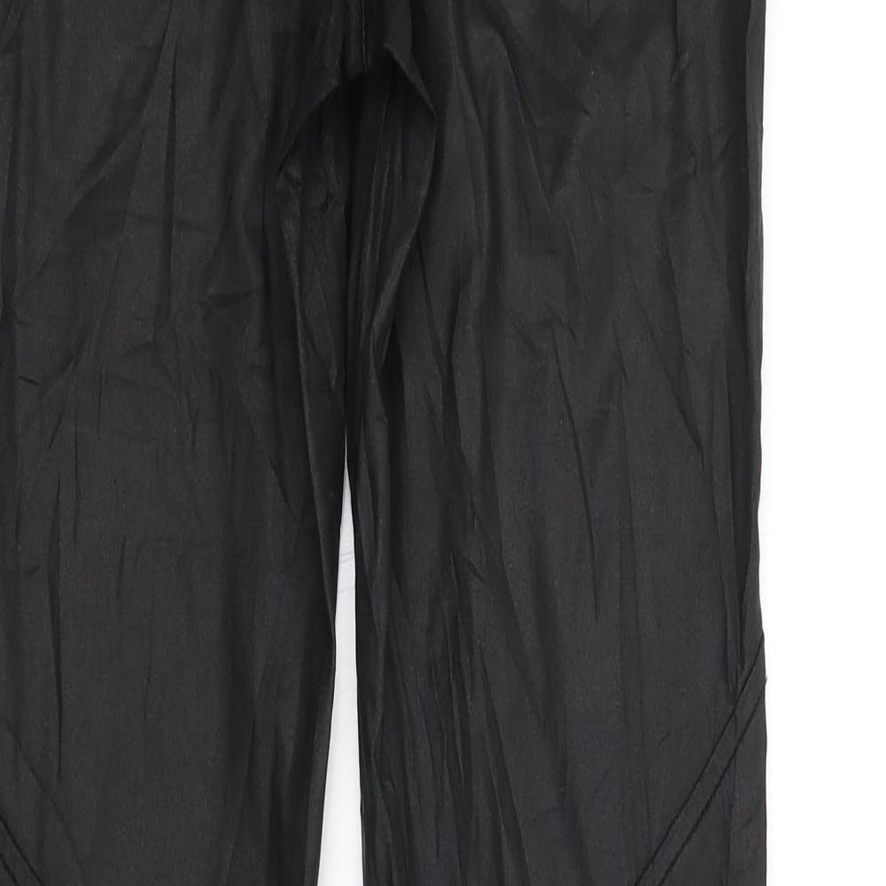 Preworn Womens Black Trousers Size 28 in L34 in