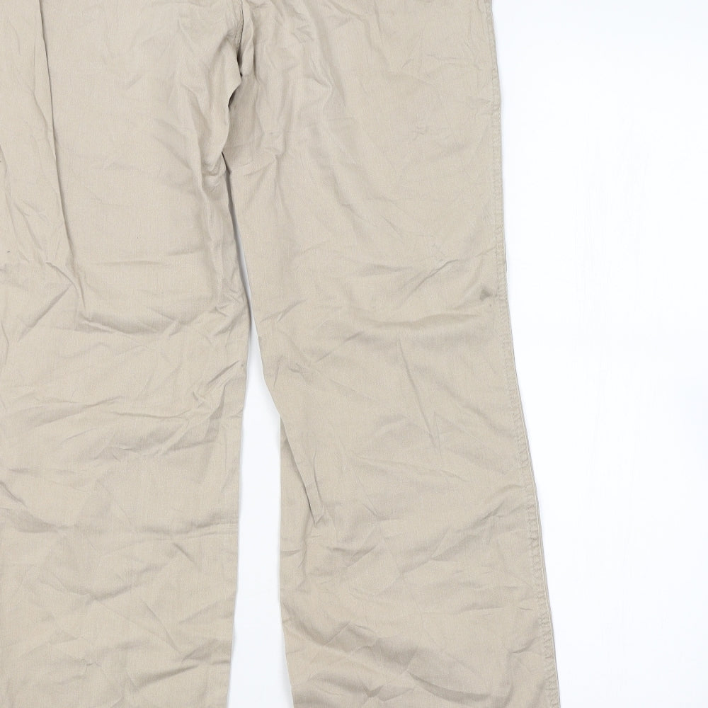 Cherokee Womens Beige Trousers Size 12 L29 in