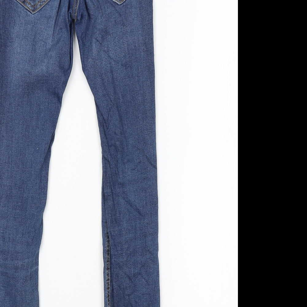 Preworn Womens Blue Skinny Jeans Size XS L26 in